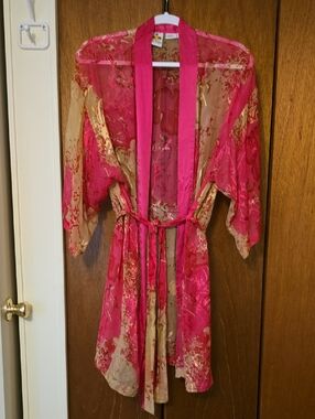 Mary Green Silk Blend Robe